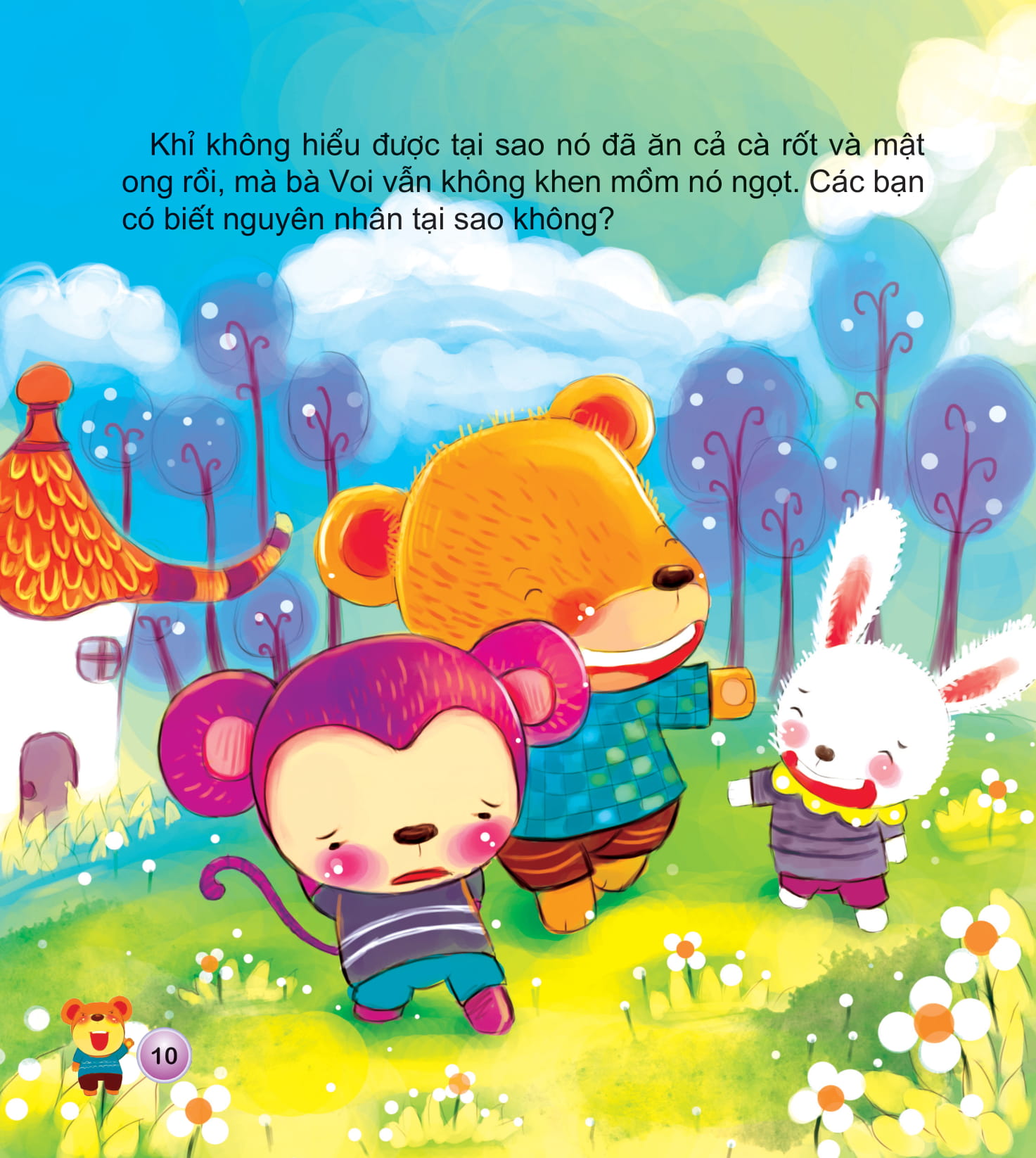 bộ dạy trẻ biết lễ phép lịch sự 1 - hái quả (tái bản 2018) - Ảnh 9