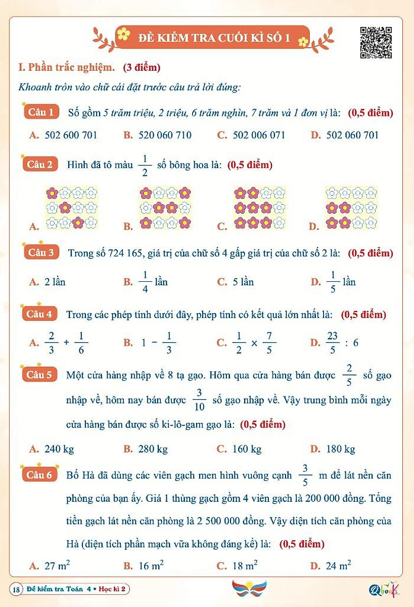 Bo
						
										
										De Kiem Tra Toan 4 - Hoc Ki 2 (Canh Dieu) - Ảnh 4