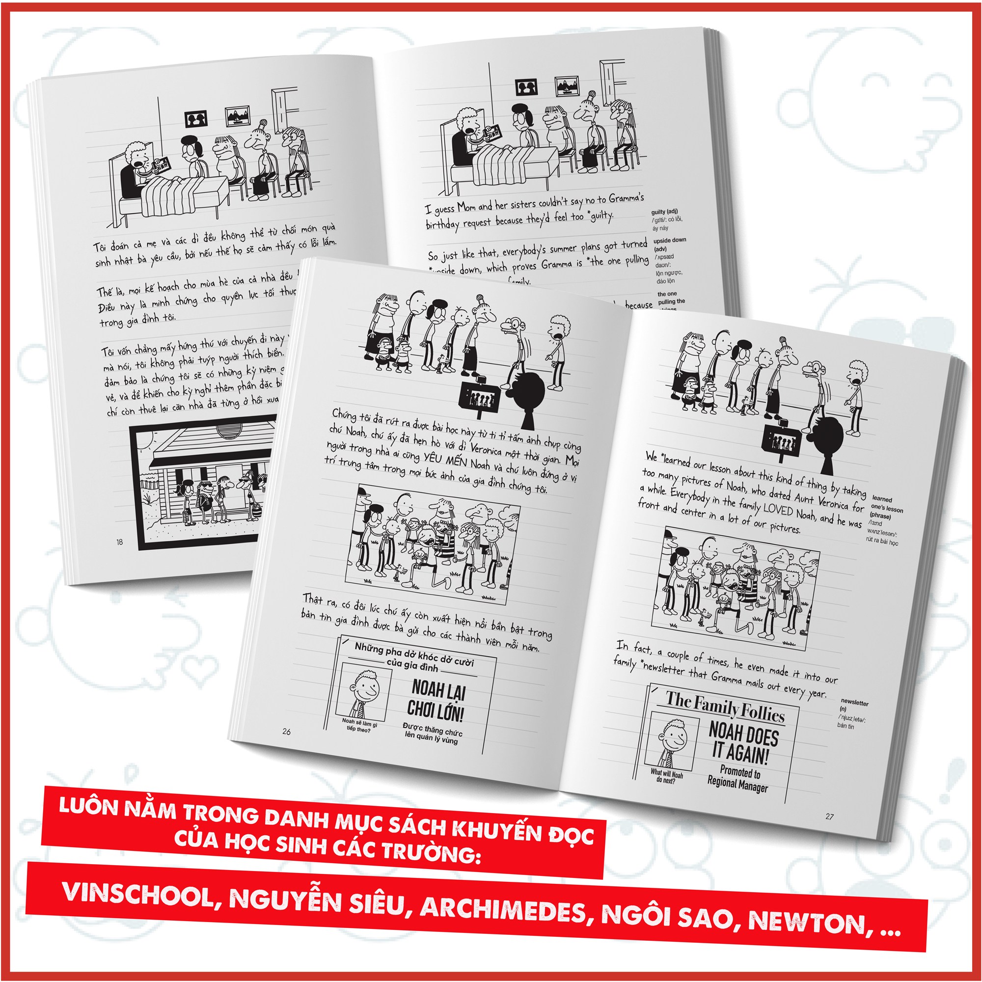 Bộ Diary Of A Wimpy Kid - Nhật Ký Chú Bé Nhút Nhát - Tập 19 - Mớ Bòng Bong - Hot Mess (Song Ngữ Việt-Anh) - Ảnh 7