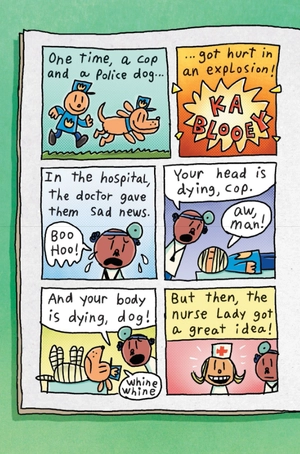 bộ dog man #4: dog man and cat kid: a graphic novel - Ảnh 9