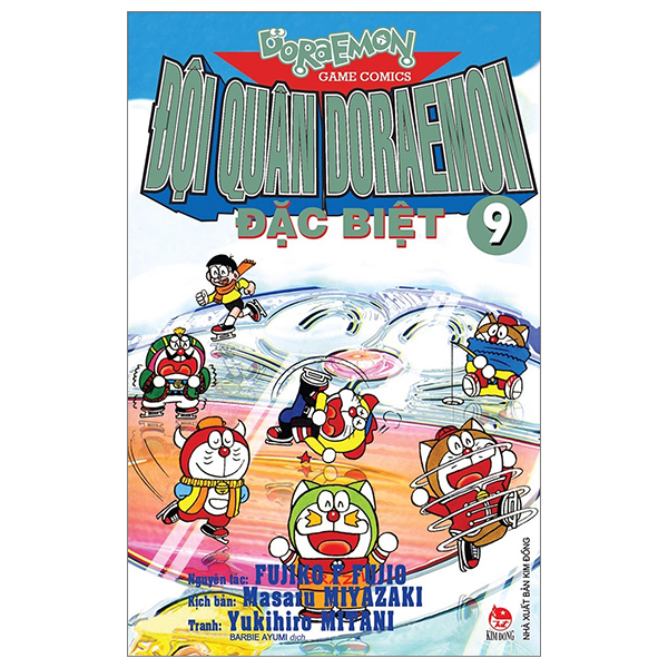 Bìa sách bộ đội quân doraemon đặc biệt - tập 9 (tái bản 2023)