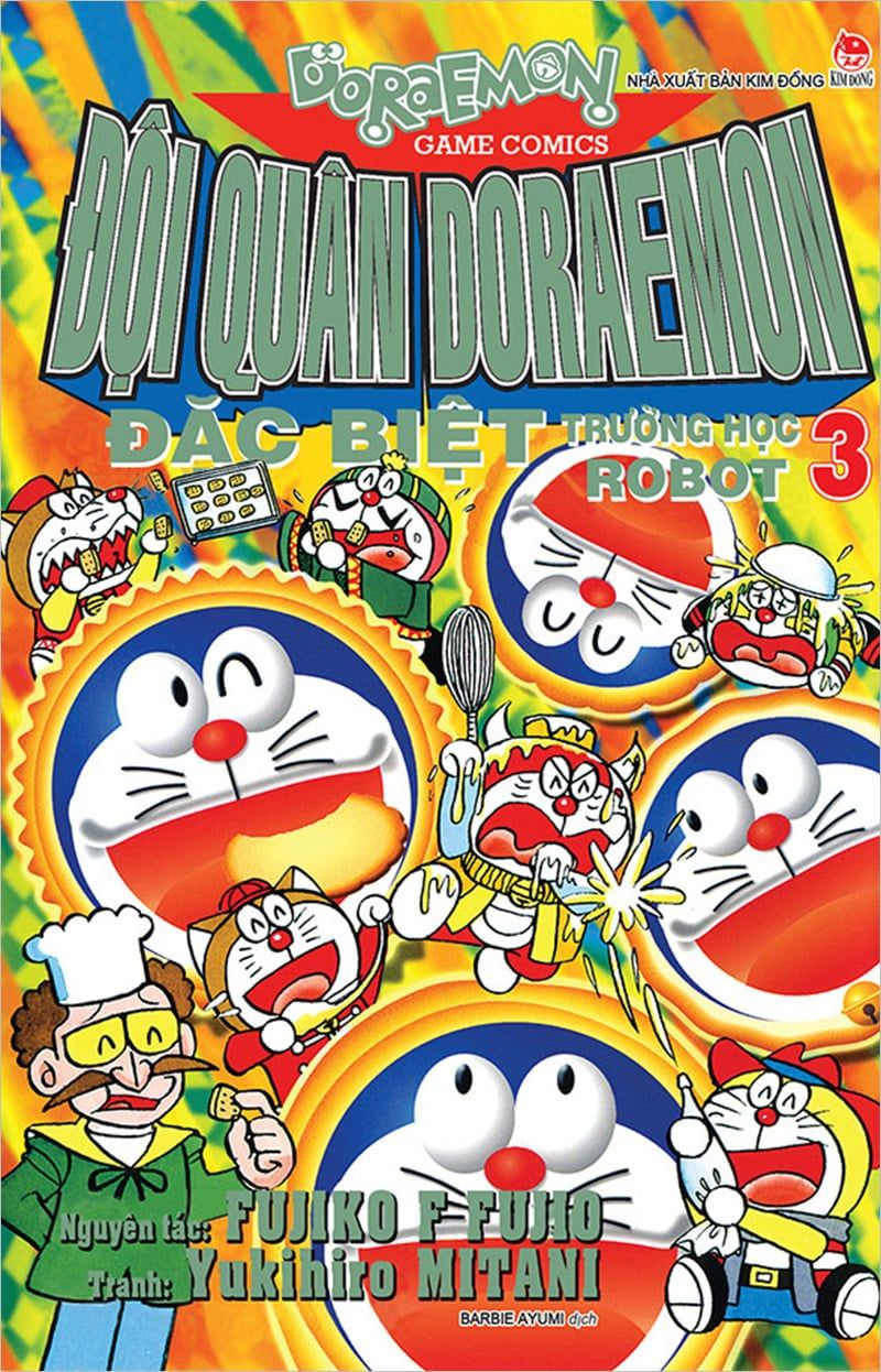 bộ đội quân doraemon đặc biệt - trường học robot - tập 3 (tái bản 2022) - Ảnh 2