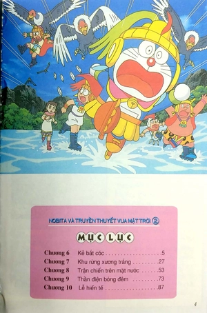 bộ doraemon - tranh truyện màu - nobita và truyền thuyết vua mặt trời - tập 2 (tái bản 2019) - Ảnh 2