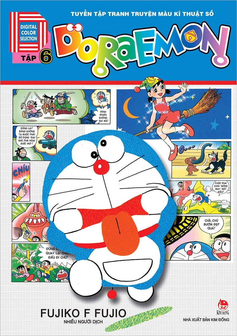 bộ doraemon - tuyển tập tranh truyện màu kĩ thuật số - tập 6 (tái bản 2023) - Ảnh 2