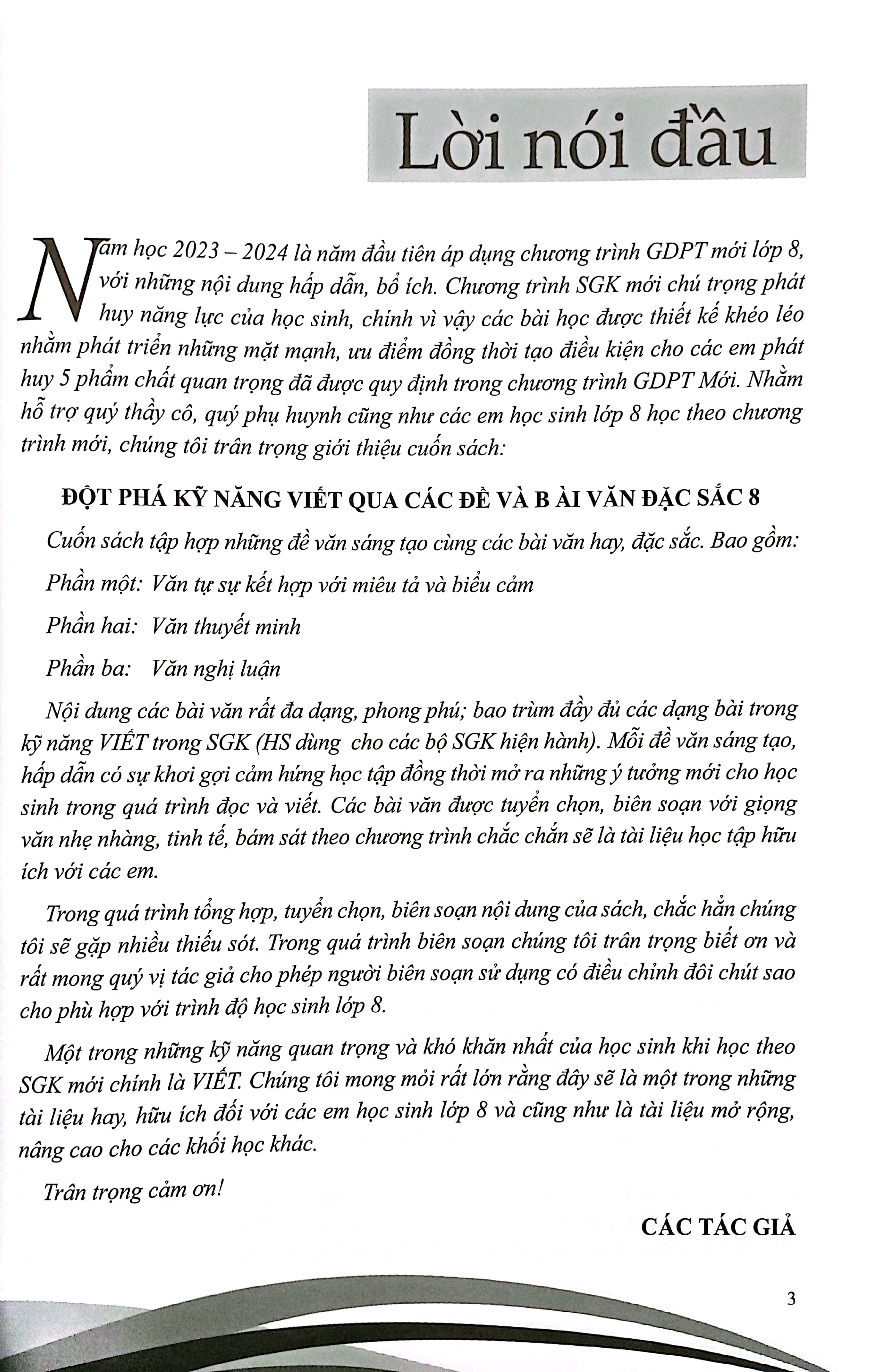 Bo
Dot Pha Ky Nang Viet Qua Cac De Va Bai Van Dac Sac 8 (Theo Chuong Trinh GDPT Moi) - Ảnh 4
