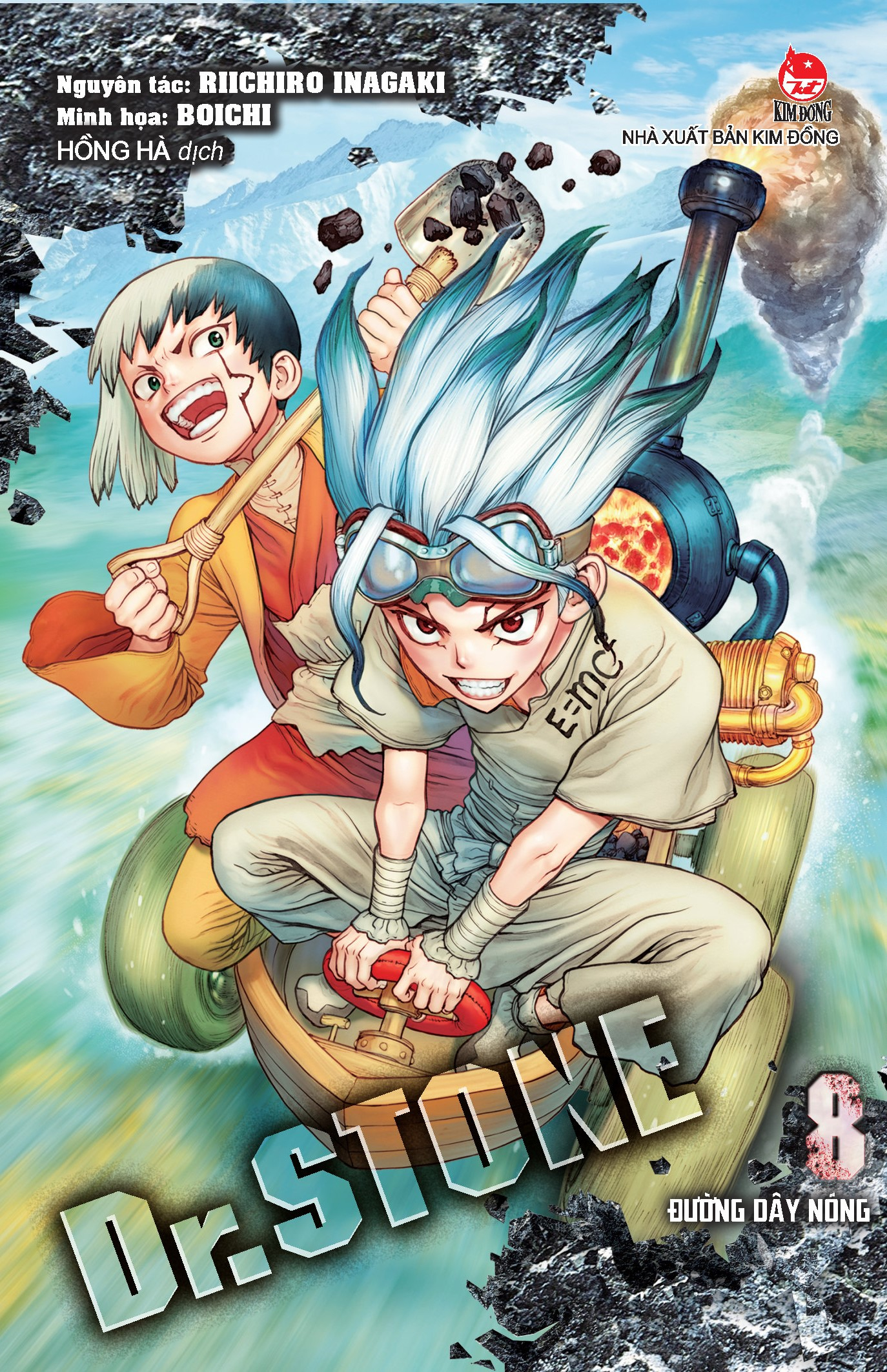 bộ dr.stone - tập 8 - đường dây nóng - Ảnh 2