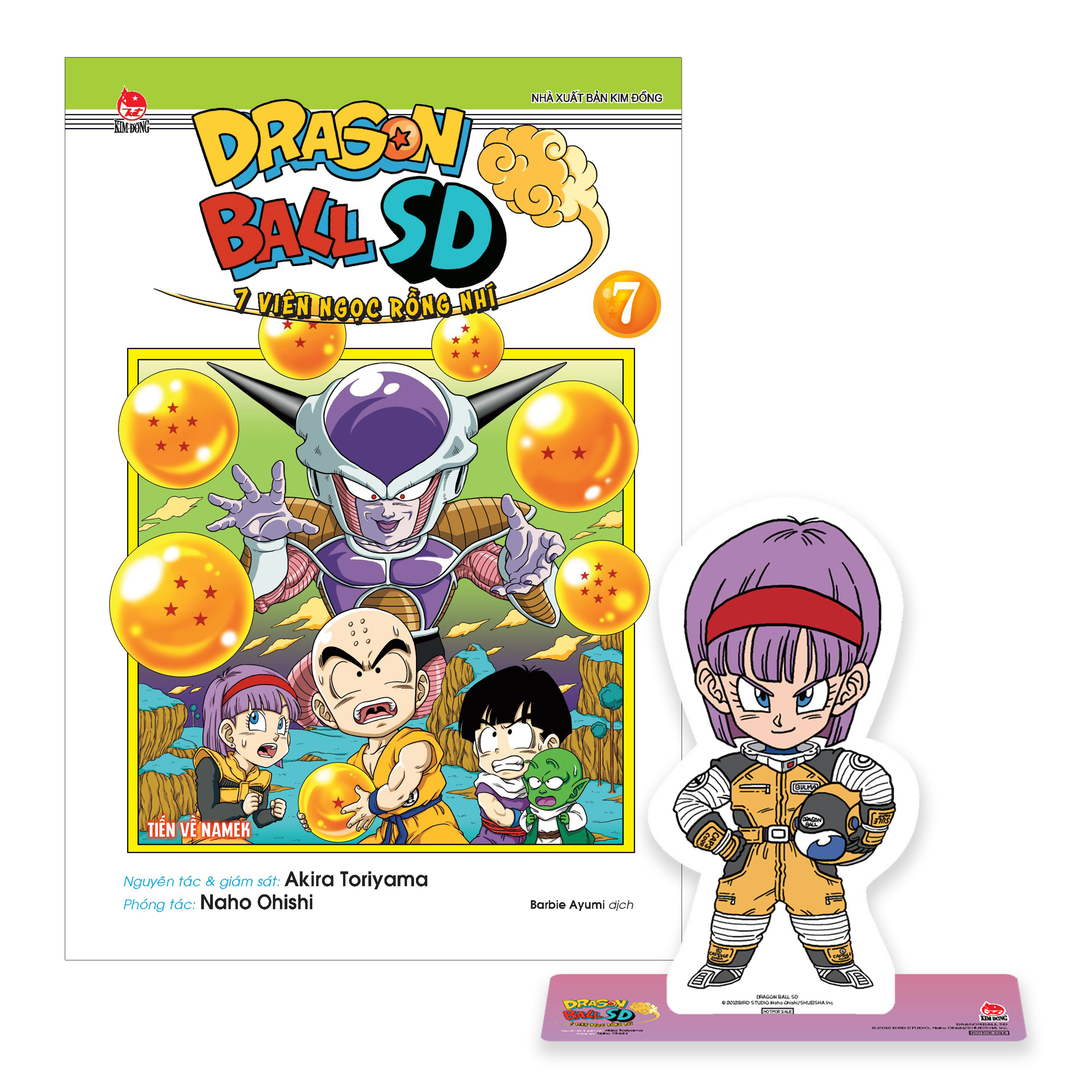 Bộ
Dragon Ball SD - 7 Viên Ngọc Rồng Nhí - Tập 7 - Tiến Về Namek - Tặng Kèm Standee - Ảnh 2