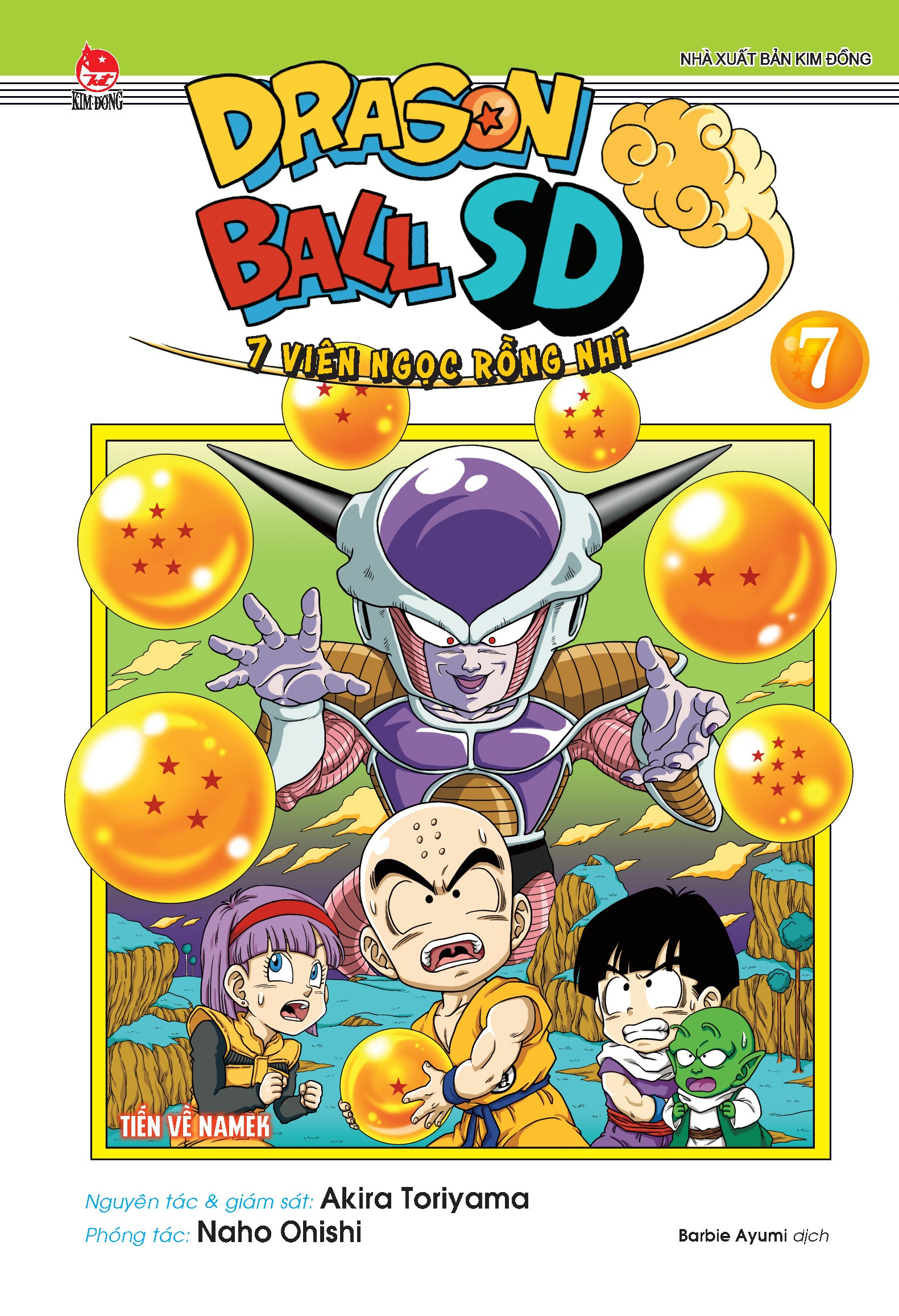 Bộ
Dragon Ball SD - 7 Viên Ngọc Rồng Nhí - Tập 7 - Tiến Về Namek - Tặng Kèm Standee - Ảnh 3