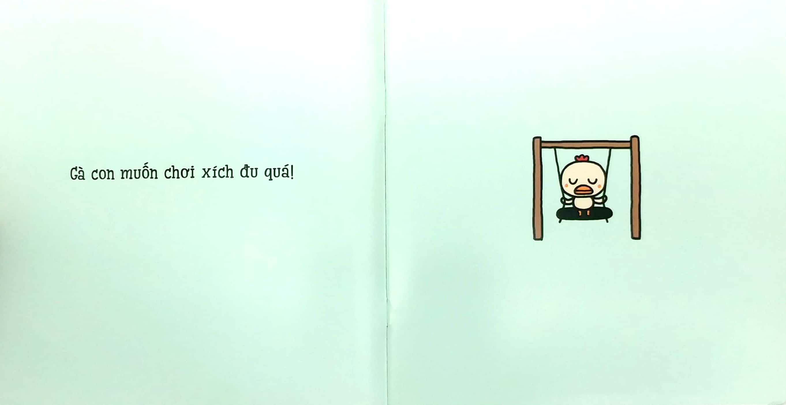 bộ ehon bé ngoan - tớ muốn ăn một con voi: cùng chơi xích đu nào! - Ảnh 5