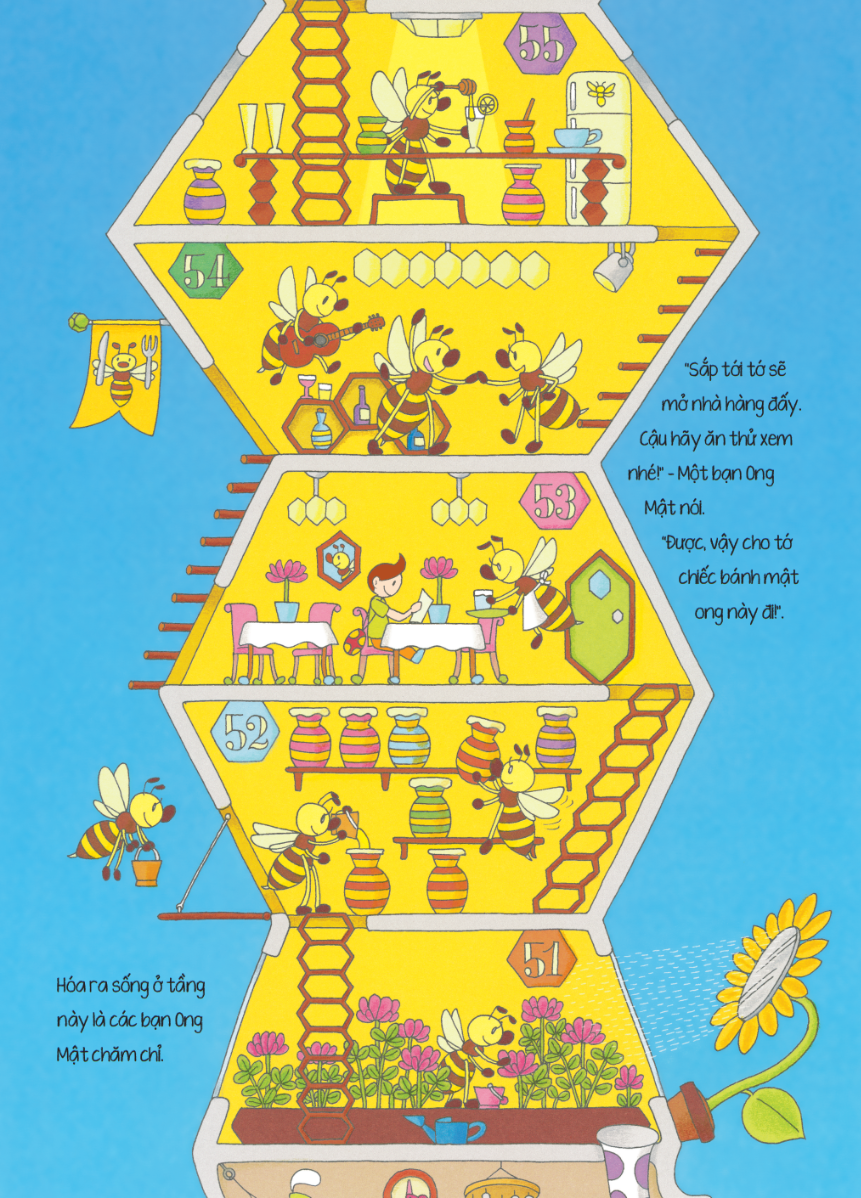 Bộ
Ehon Nhật Bản - Tòa Nhà 100 Tầng (Tái Bản 2024) - Ảnh 6