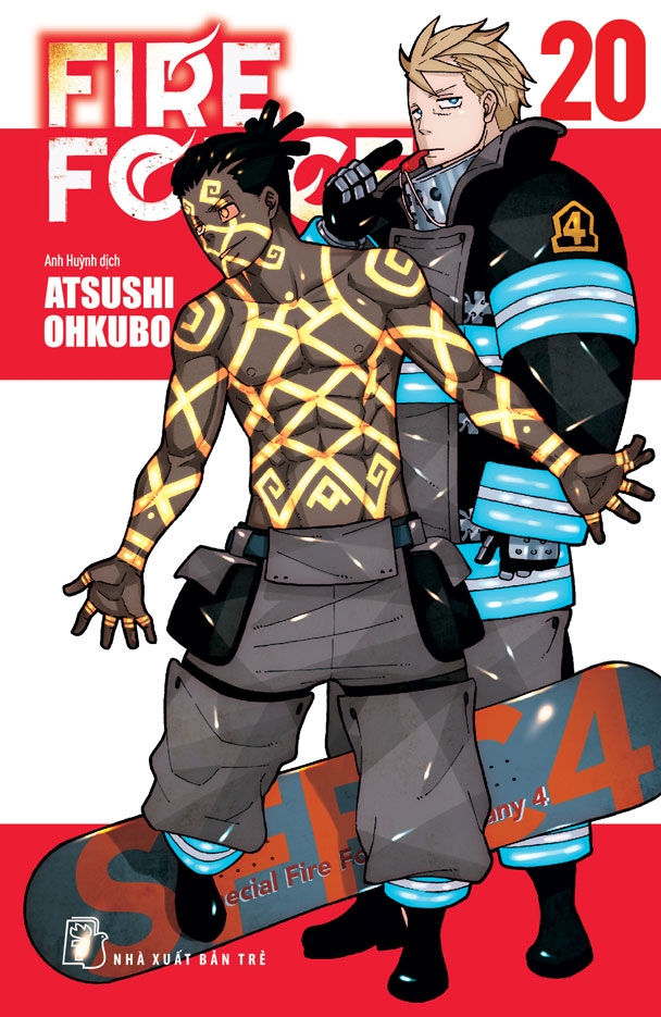 bộ fire force - tập 20 - tặng kèm bookmark giấy hình nhân vật - Ảnh 2