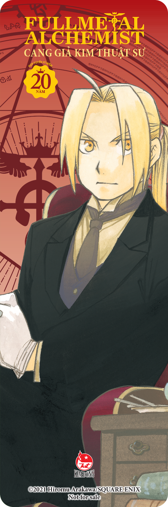 Bộ Fullmetal Alchemist - Cang Giả Kim Thuật Sư - Hợp Tuyển Kỉ Niệm 20 Năm - Tặng Kèm 2 Bookmark Nhựa Trong + 1 Poster - Ảnh 6
