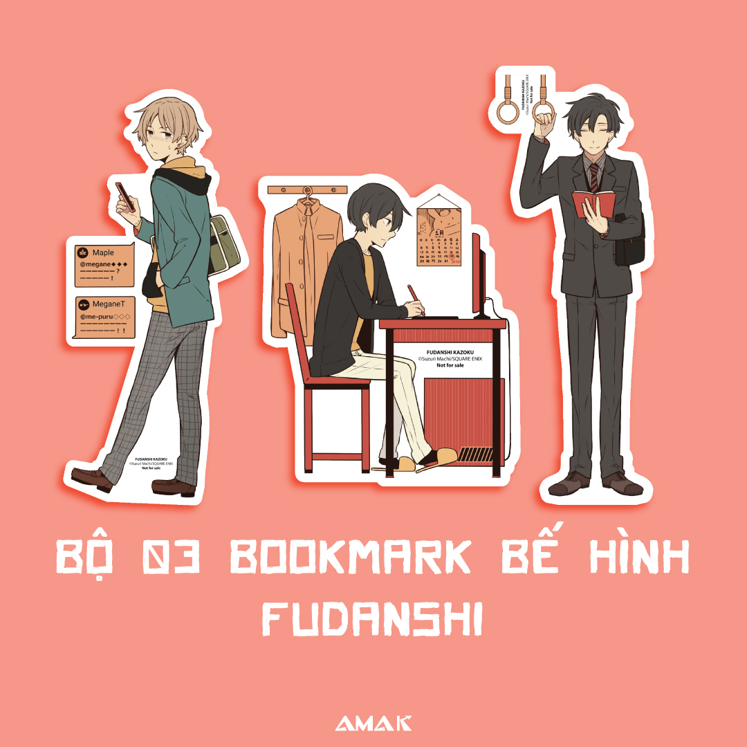 Bộ Gia Đình Hủ Nam - Tập 1 - Tặng Kèm Set 3 Bookmark Bế Hình Fudanshi + XWITTER Card - Ảnh 4