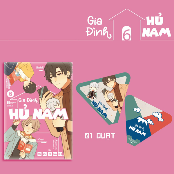 Bộ Gia Đình Hủ Nam - Tập 6 - Tặng Kèm Quạt Giấy Cầm Tay