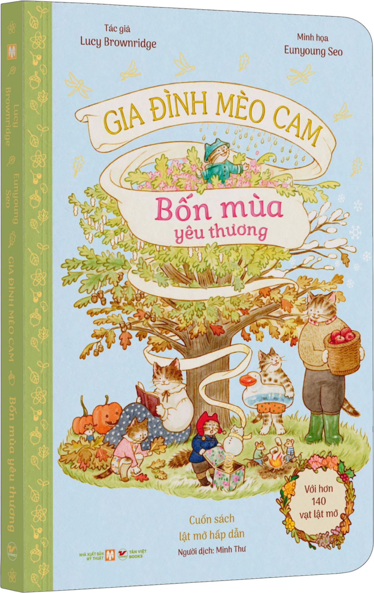 Bộ
Gia Đình Mèo Cam - Bốn Mùa Yêu Thương - Bìa Cứng - Ảnh 2