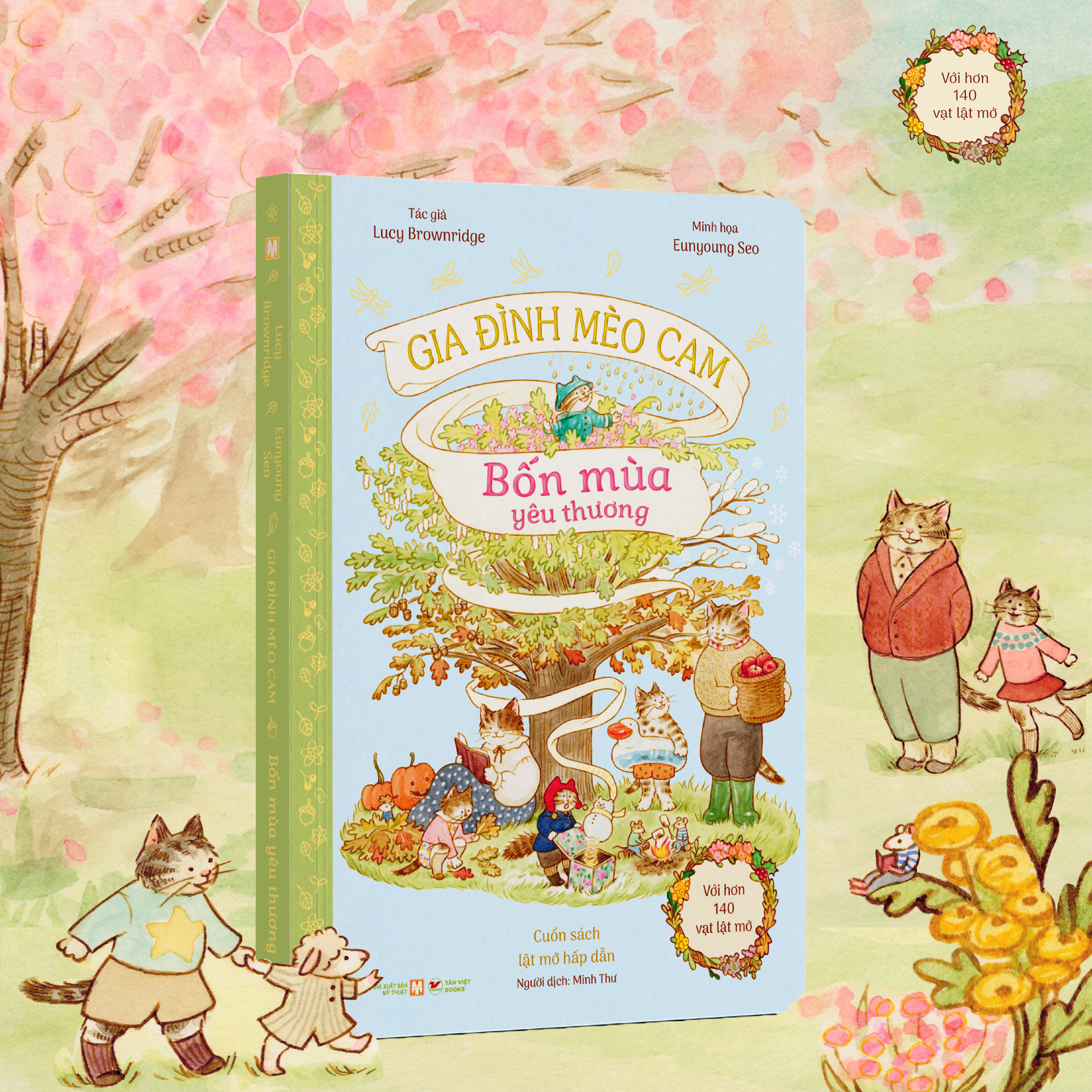 Bộ
Gia Đình Mèo Cam - Bốn Mùa Yêu Thương - Bìa Cứng - Ảnh 3