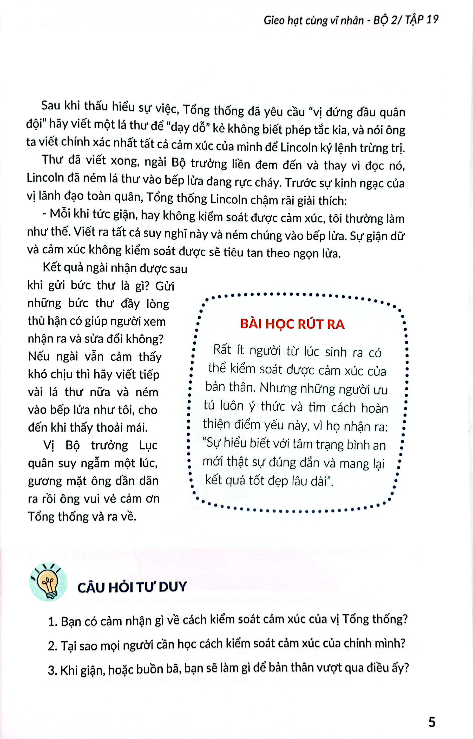 Bộ Gieo Hạt Cùng Vĩ Nhân - Bộ 2 - Tập 19 - Ảnh 6