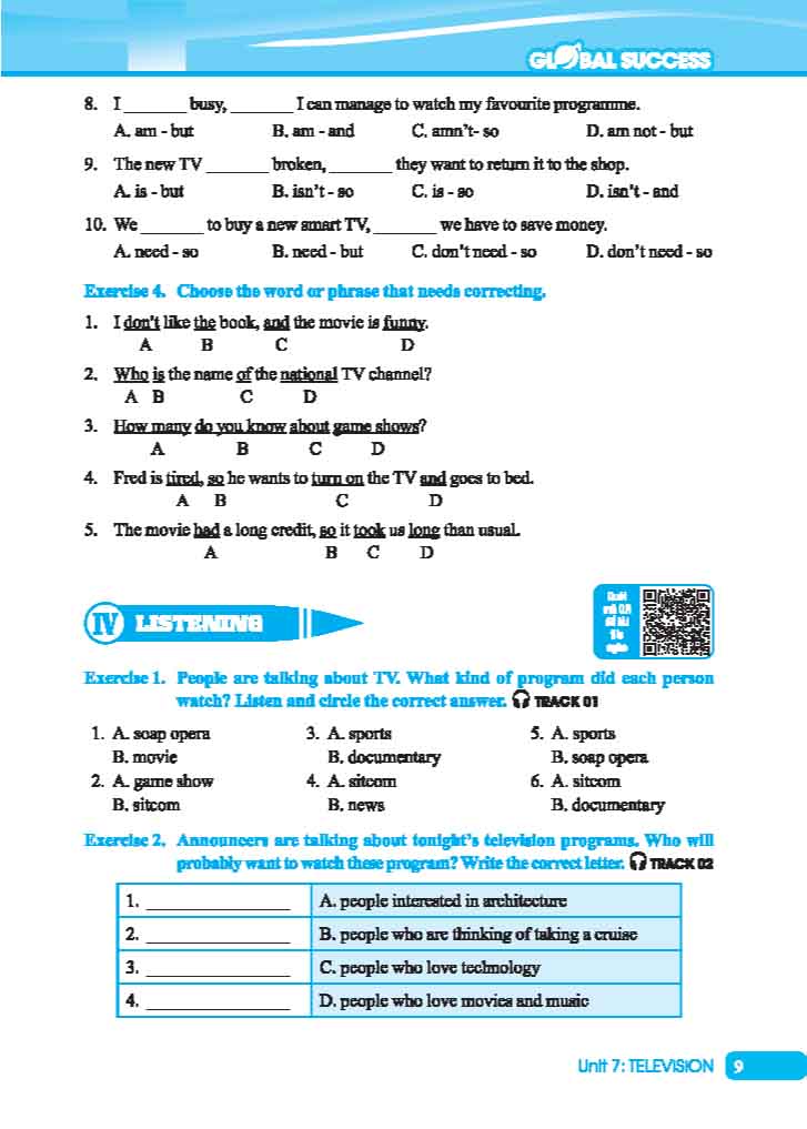 Bộ Global Success - Bài Tập Cuối Tuần Tiếng Anh Lớp 6 - Tập 2 (Có Đáp Án) - Ảnh 8