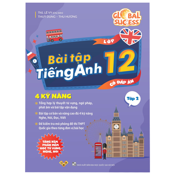 Bộ Global Success - Bài Tập Tiếng Anh 12 - Tập 2 (Có Đáp Án)