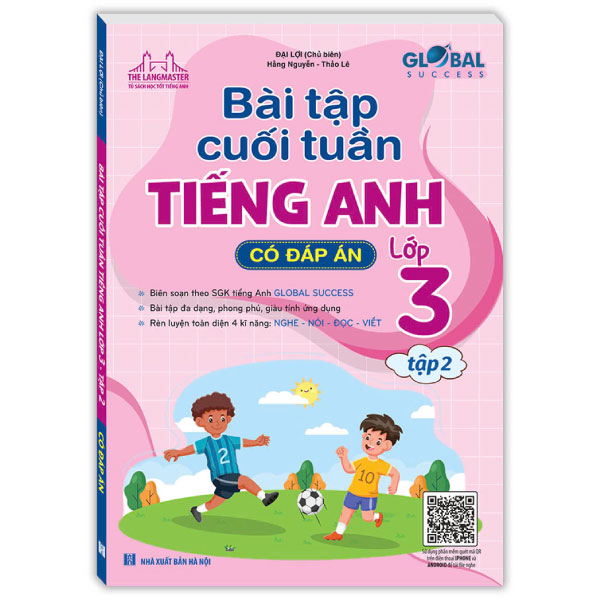 Bộ Global Success - Em Học Giỏi Tiếng Anh Lớp 3 Tập 2 (Có Đáp Án)