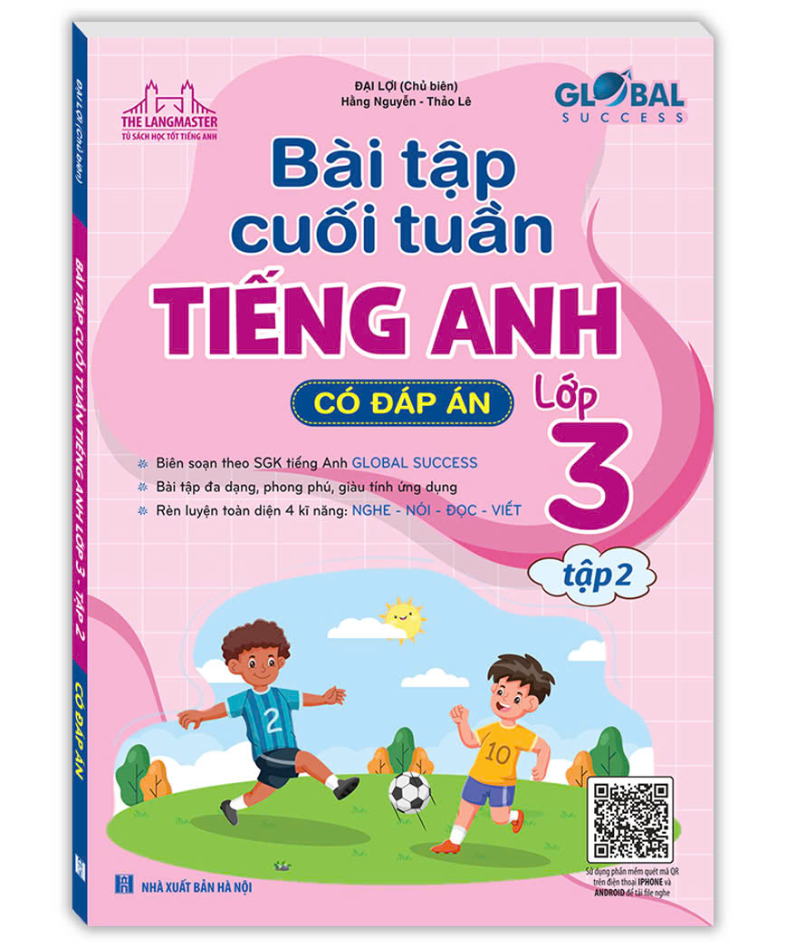 Bộ Global Success - Em Học Giỏi Tiếng Anh Lớp 3 Tập 2 (Có Đáp Án) - Ảnh 2