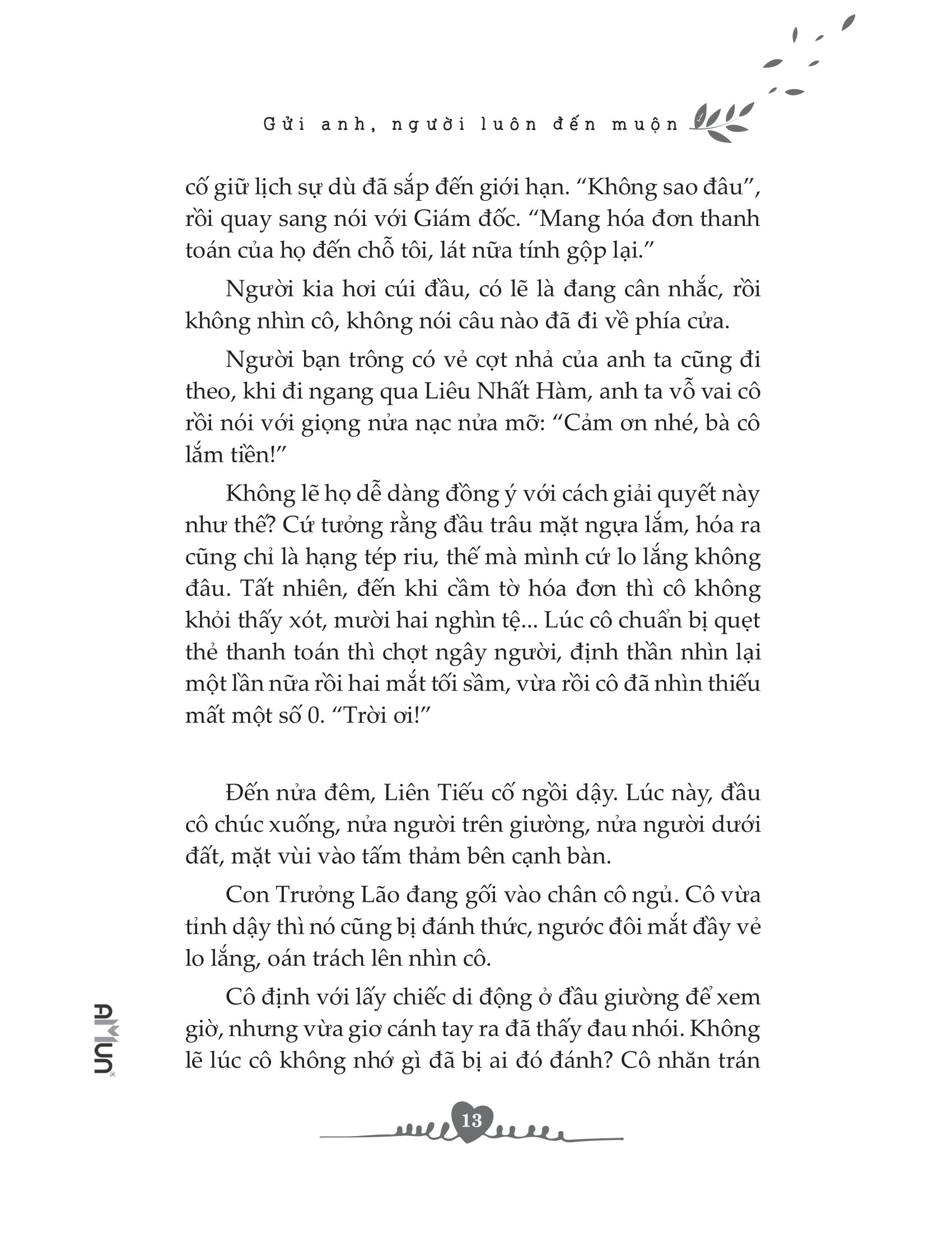 bộ gửi anh, người luôn đến muộn - tập 1 - Ảnh 10