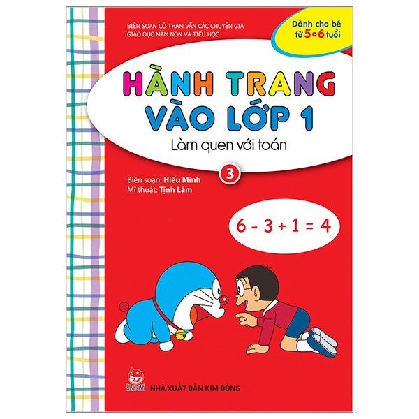 Bộ Hành Trang Vào Lớp 1 - Làm Quen Với Toán - Tập 3 (Tái Bản 2024)