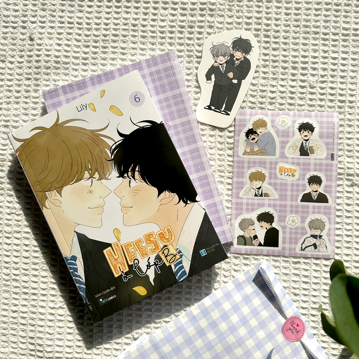 Bộ Heesu Ở Lớp B - Tập 6 - Tặng Kèm Bookmark Bồi Cứng + Sticker - Ảnh 4