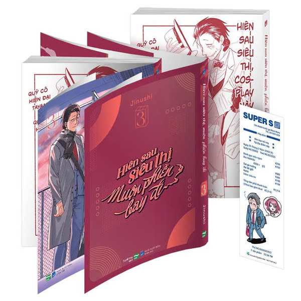 Bộ
Hiên Sau Siêu Thị Muộn Phiền Bay Đi - Tập 3 - Bản Đặc Biệt - Tặng Kèm Bìa Extra + Bookmark Hóa Đơn