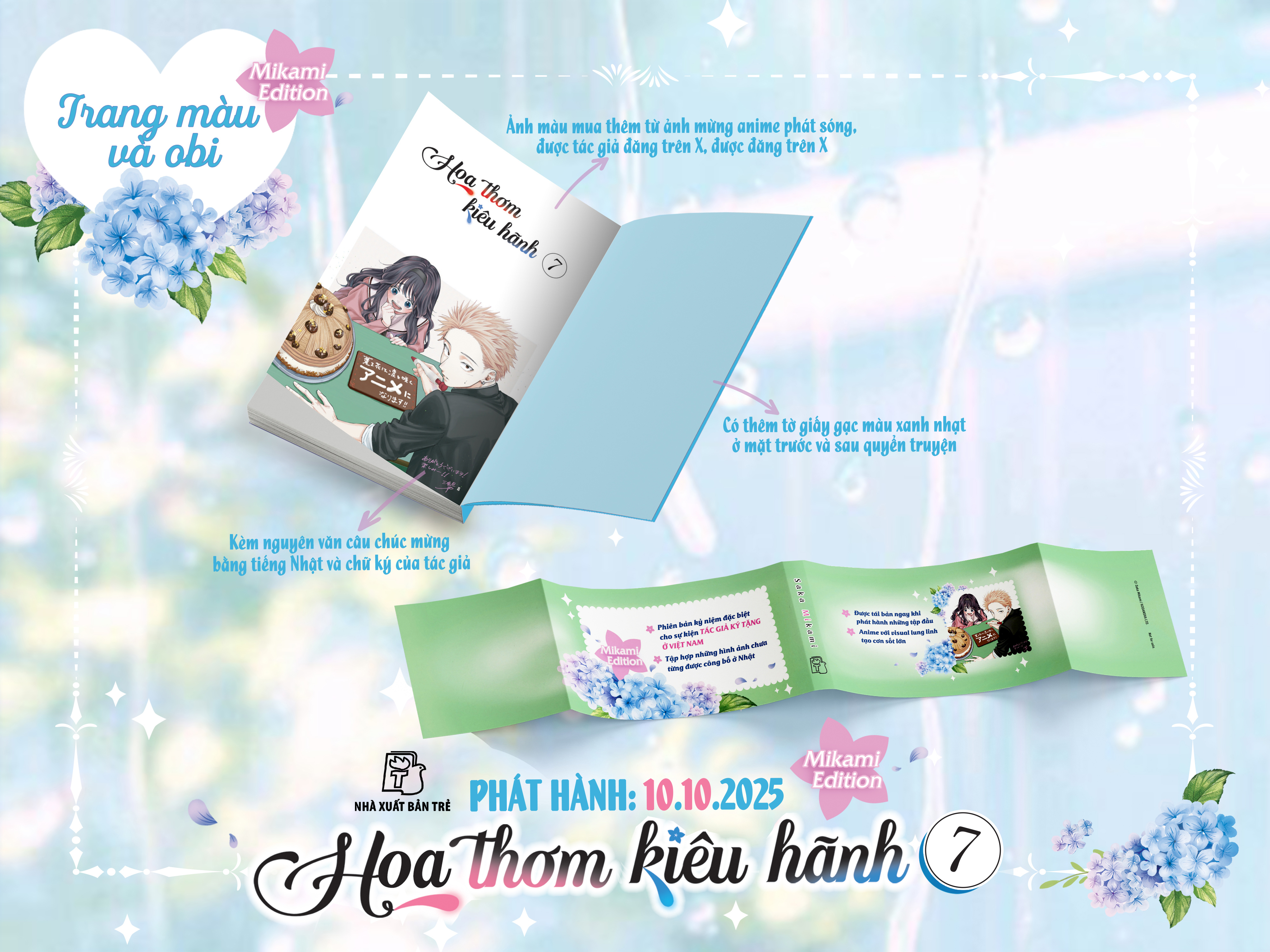 Bộ Hoa Thơm Kiêu Hãnh - Tập 7 - Mikami Edition - Tặng Kèm Card Shikishi + Standee Mica + Mini Poster + Bao Đựng Quà - Ảnh 6
