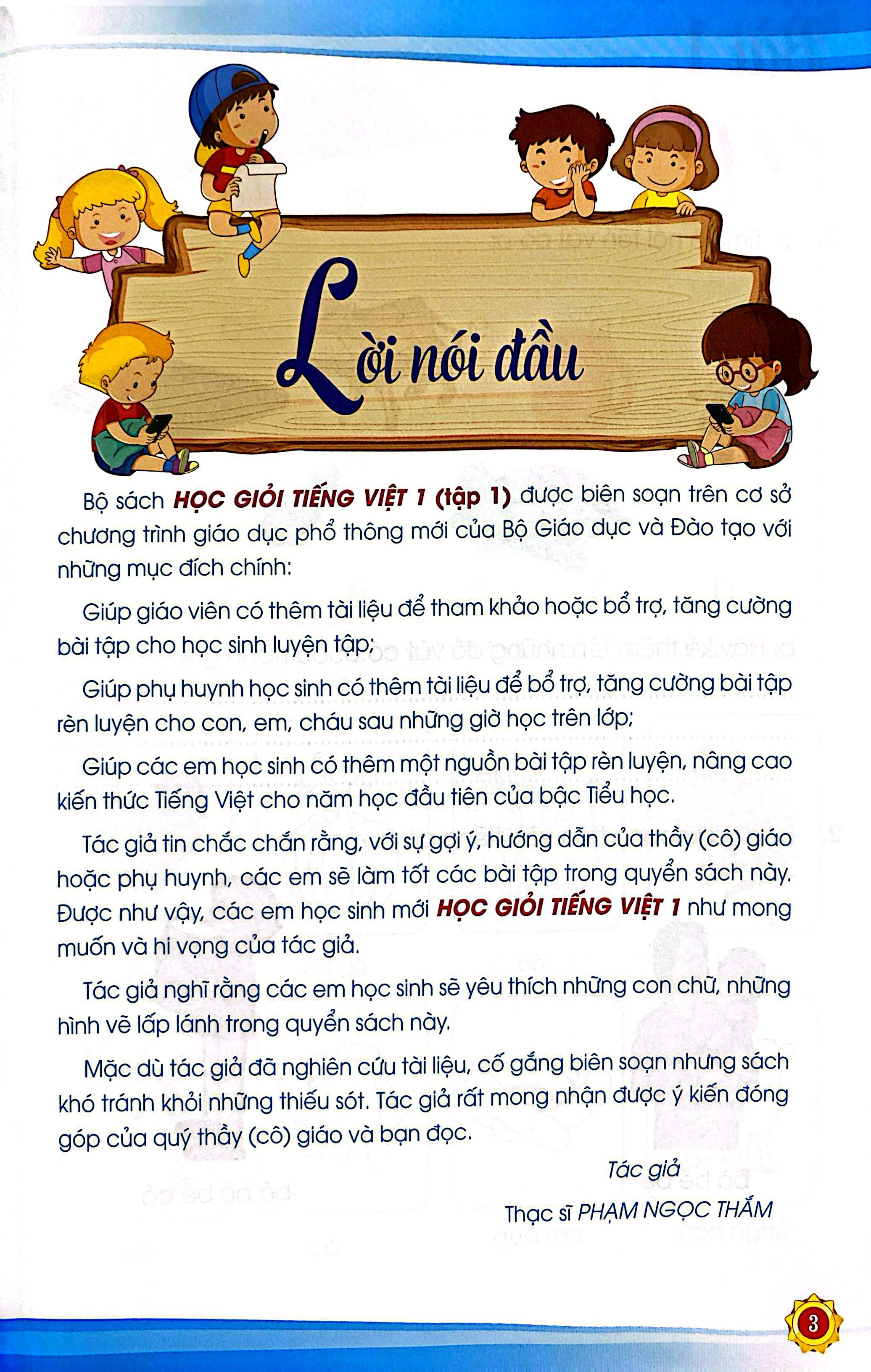 Bo
Hoc Gioi Tieng Viet 1 - Tap 1 (Sach Bo Tro, Tang Cuong Bai Tap Cho Hoc Sinh Luyen Tap) - Ảnh 3