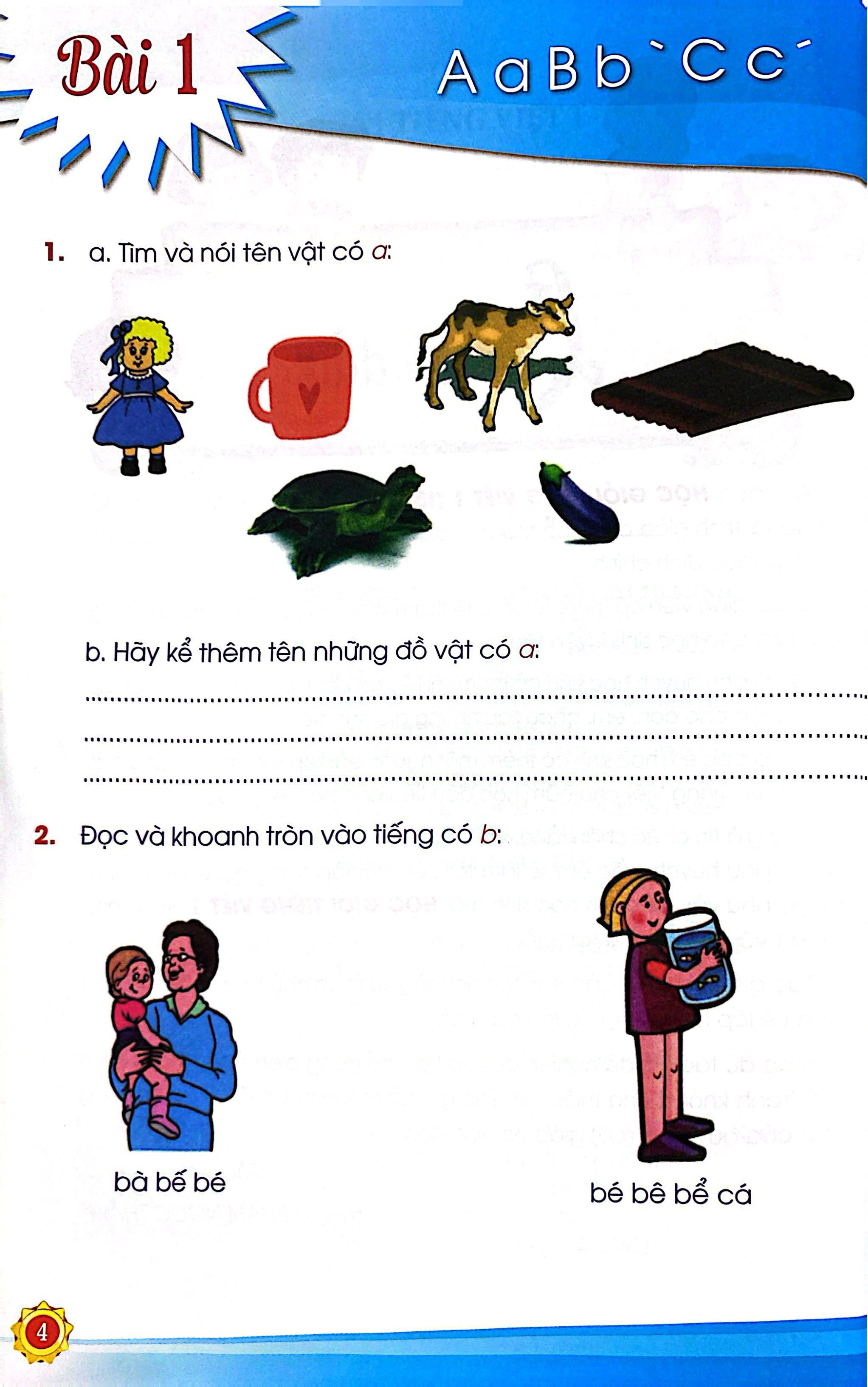 Bo
Hoc Gioi Tieng Viet 1 - Tap 1 (Sach Bo Tro, Tang Cuong Bai Tap Cho Hoc Sinh Luyen Tap) - Ảnh 4