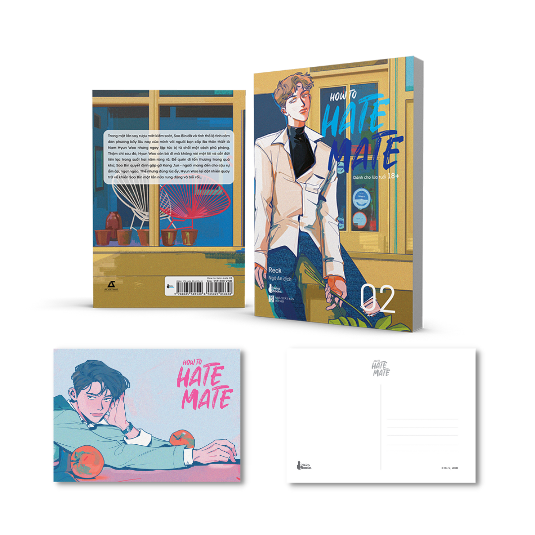 bộ how to hate mate - tập 2 - tặng kèm postcard - Ảnh 3