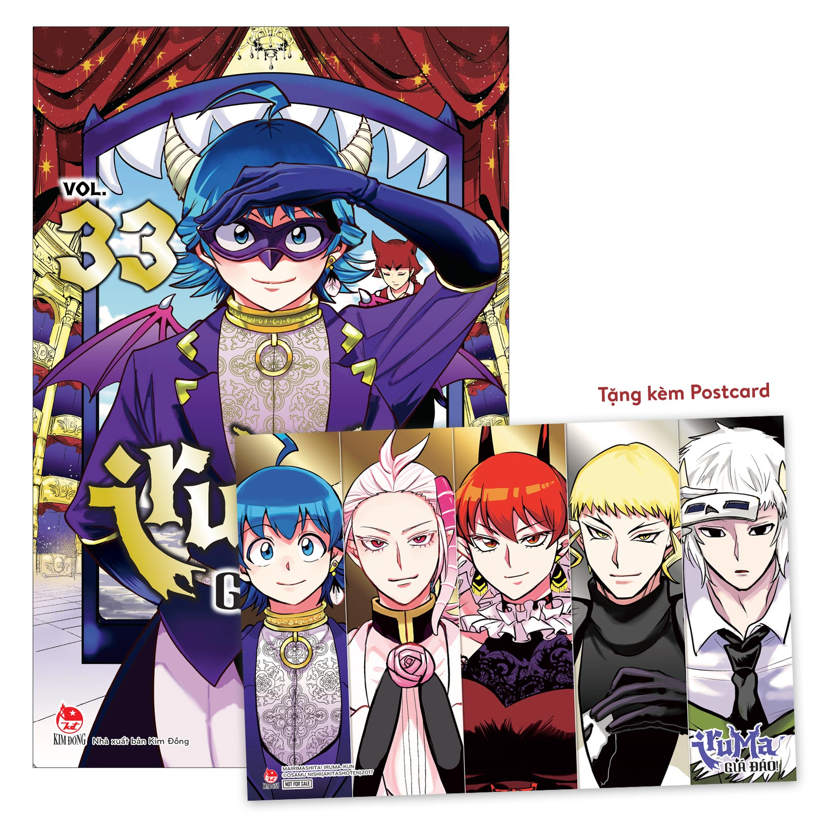 Bộ Iruma Giá Đáo! - Tập 33 - Tặng Kèm Postcard - Ảnh 2