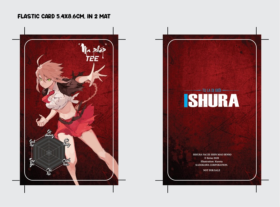 Bộ Ishura - Tu La Dị Giới - Tập 3 - Sự Câm Lặng Chết Chóc - Tặng Kèm Postcard + Thẻ Card Phủ Nhũ - Ảnh 4