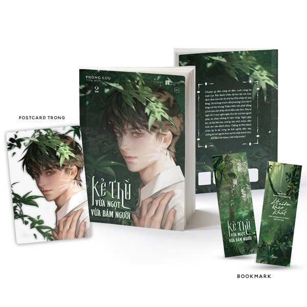 Bộ
Kẻ Thù Vừa Ngọt Vừa Bám Người - Tập 2 - Bản Đặc Biệt - Tặng Kèm Bookmark Giấy 2 Mặt + Postcard Trong PVC
