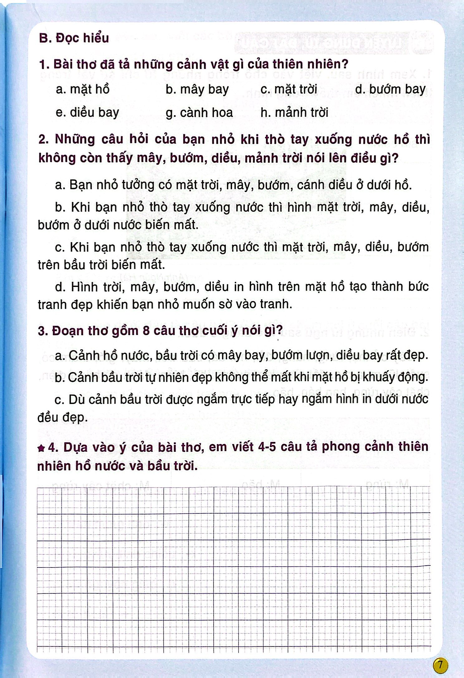 Bo
Kiem Tra Va Danh Gia Nang Luc Tieng Viet 3 - Hoc Ki 2 (Theo Chuong Trinh Giao Duc Pho Thong 2018) - Ảnh 7