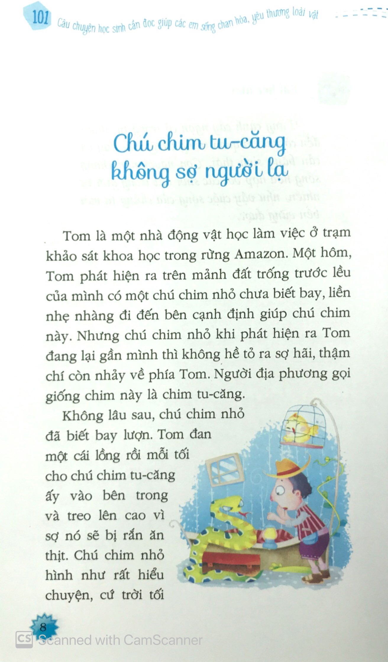 Bộ Kỹ Năng Sống Dành Cho Học Sinh - 101 Câu Chuyện Học Sinh Cần Đọc - Giúp Các Em Sống Chan Hòa, Yêu Thương Loài Vật (Tái Bản 2024) - Ảnh 8