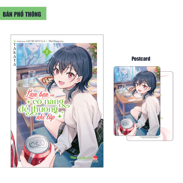 Bộ Làm Bạn Với Cô Nàng Dễ Thương Nhì Lớp - Tập 2 - Tặng Kèm Postcard