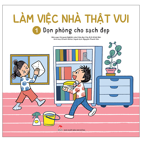 Bộ Làm Việc Nhà Thật Vui - Tập 1 - Dọn Phòng Cho Sạch Đẹp