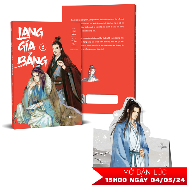Bộ
						
										
										Lang Gia Bảng - Tập 1 - Tặng Kèm Standee Giấy