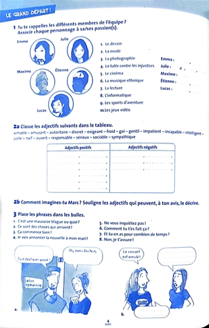 bộ le mag: cahier d'exercices 4 - Ảnh 4