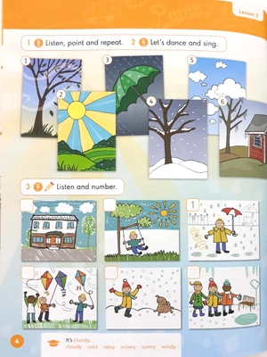 bộ learn with us: level 1: class book - Ảnh 6