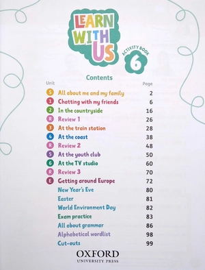 bộ learn with us: level 6: activity book with online practice - Ảnh 3