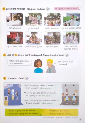 bộ let's smile 6 student book - Ảnh 5