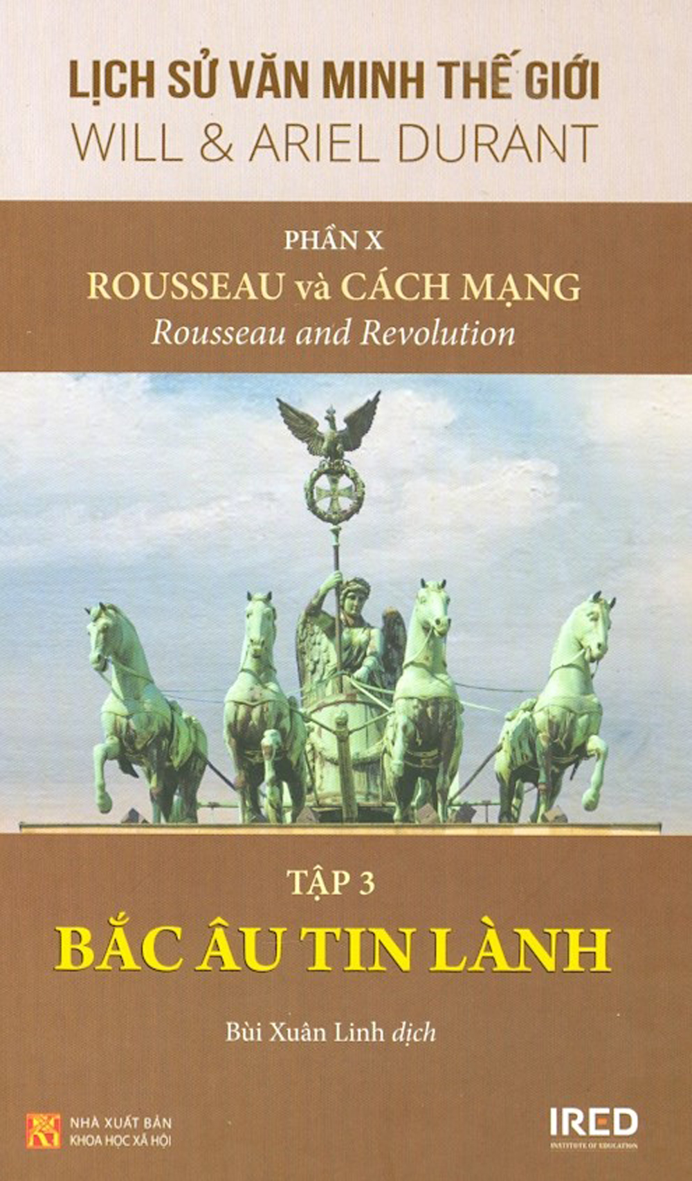 bộ lịch sử văn minh thế giới - phần x: rousseau và cách mạng - tập 3: bắc âu tin lành - Ảnh 2