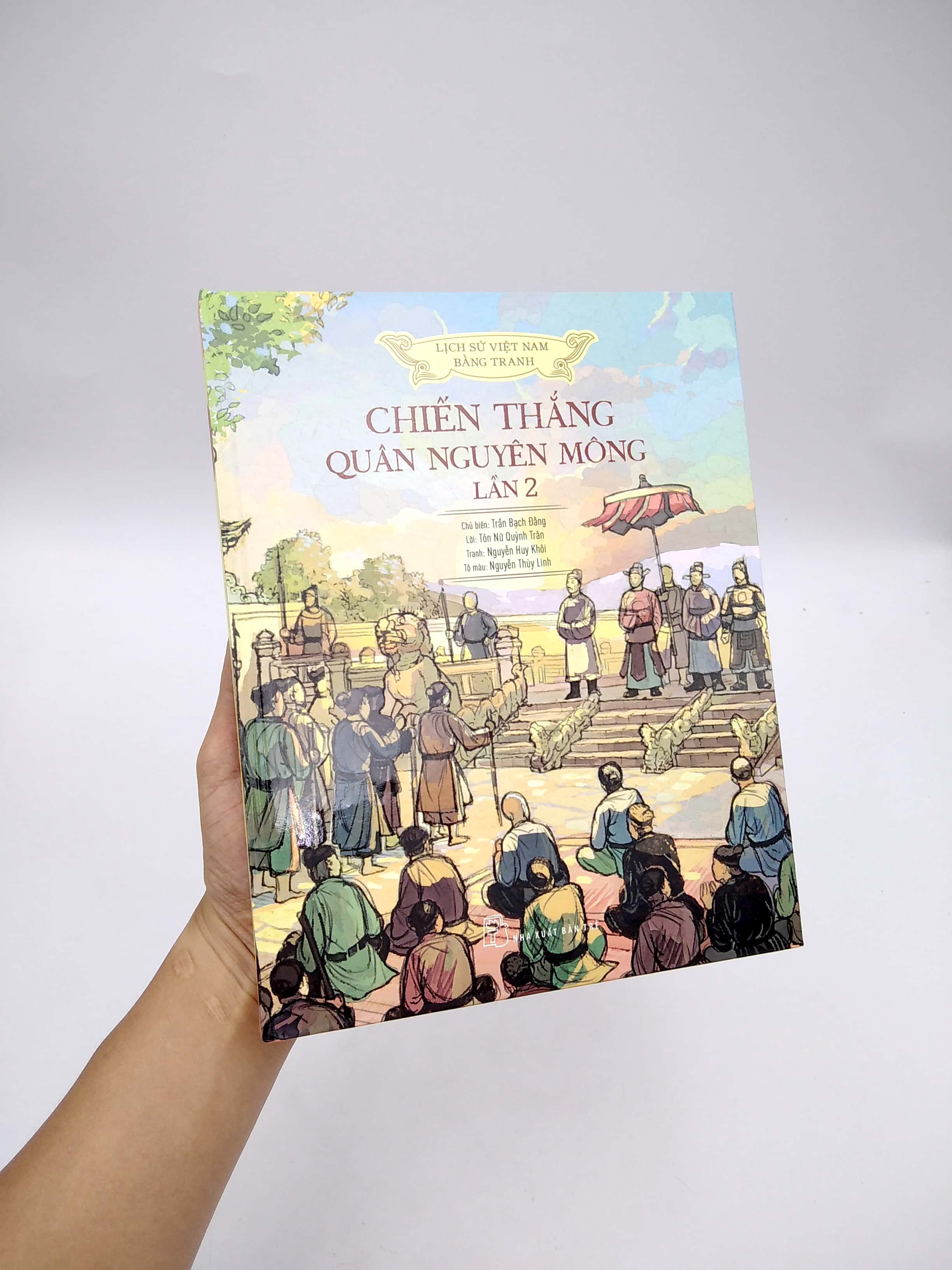 bộ lịch sử việt nam bằng tranh - chiến thắng quân nguyên mông lần 2 (bản màu) - Ảnh 7