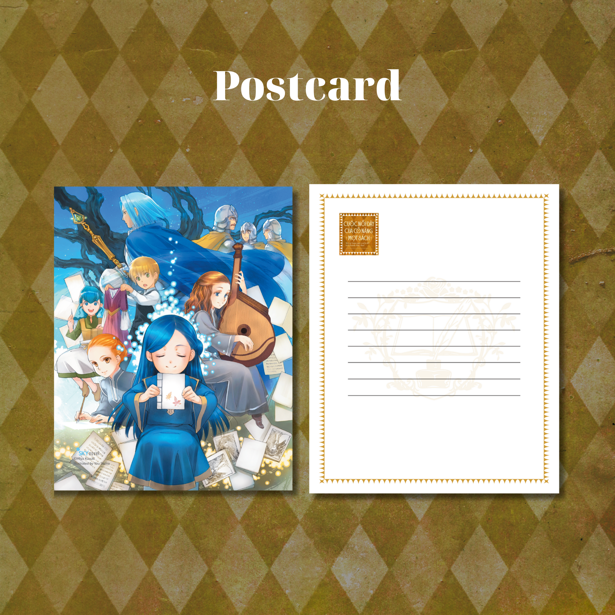 Bộ
						
										
										[Light Novel] Cuộc Nổi Dậy Của Cô Nàng Mọt Sách - Phần 2 - Vu Nữ Tập Sự Của Thần Điện II - Bản Đặc Biệt - Tặng Kèm Bookmark + Card Trong + Postcard - Ảnh 4