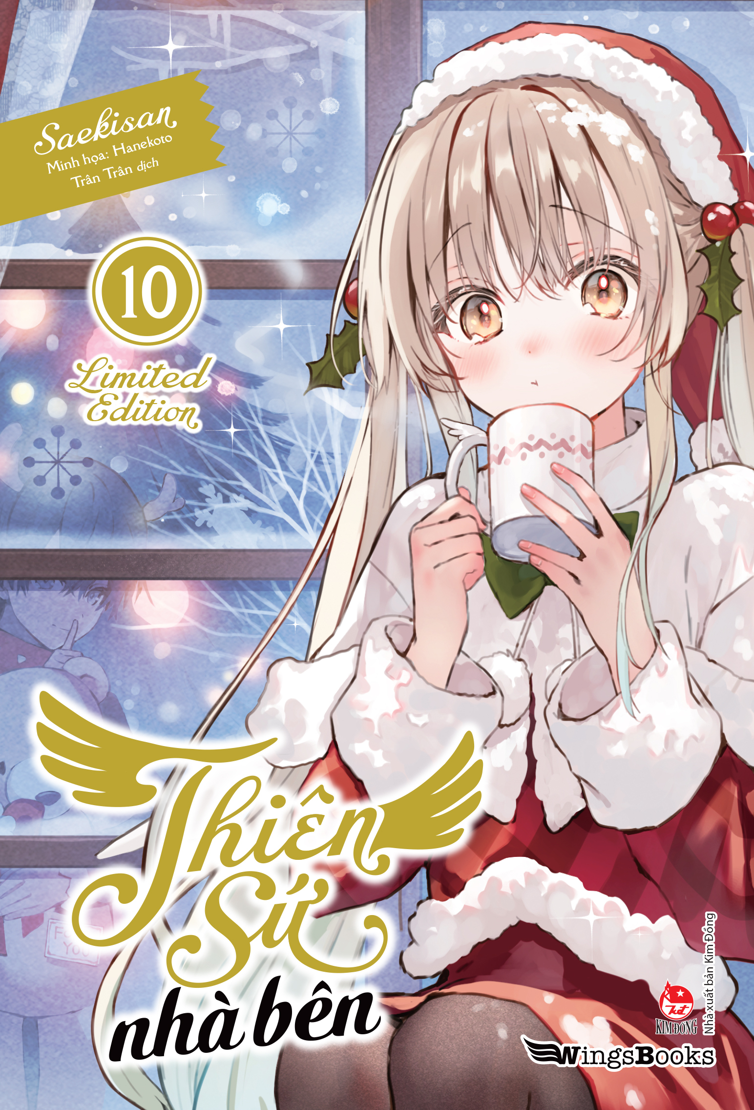 Bộ [Light Novel] Thiên Sứ Nhà Bên - Tập 10 - Bản Giới Hạn - Tặng Kèm Box + Bookmark + Set Phong Bì Thư + Standee Mica + Poster - Ảnh 4