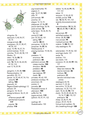 bộ lists for curious kids: animals: 206 fun, fascinating and fact-filled lists - Ảnh 12